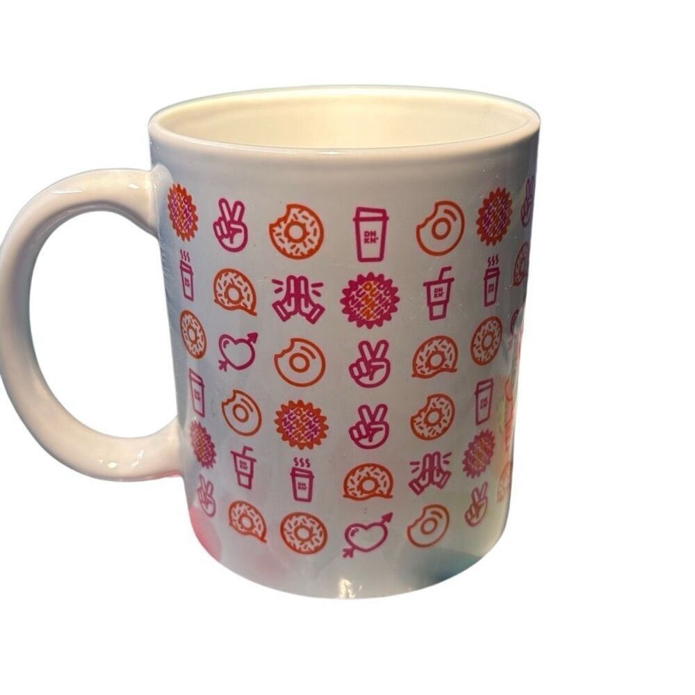 Dunkin’ Donuts Holiday 2019 Limited Edition Coffee Mug Ceramic 12oz Cup White or